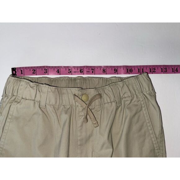 Ralph Lauren Boys 10 Chino Dress Pants Stretch Cargo Khaki Elastic Drawstring - Picture 11 of 16